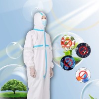 Disposable Isolation Gowns Disposable Elastic Wrists Protective Gowns