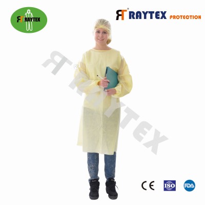 Coverall PPE with Hood Safety Protective Coverall with Tape Seam Microporous Film Coverall